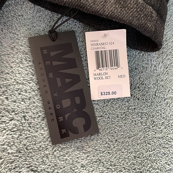 MARC New York Men’s Wool Coat - Picture 10 of 12